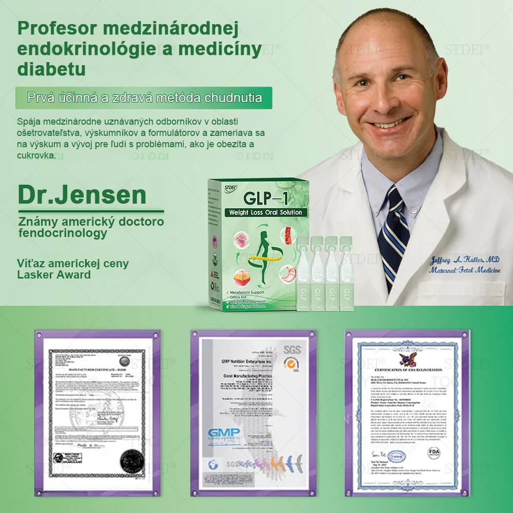 Odporúčané klinikou Mayo | Oficiálny obchod 👨⚕️STDEI® GLP-1 Perorálny roztok na chudnutie💥Obezita, kardiovaskulárne ochorenia, cukrovka, spánkové apnoe, problémy s kĺbmi a ďalšie