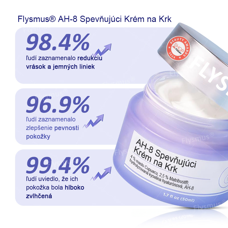 🌴🎁Vyrobené a dodané z Austrálie - Flysmus® AH-8 krém na sťahovanie a lifting krku - POSLEDNÝ DEŇ ZĽAVA 70%