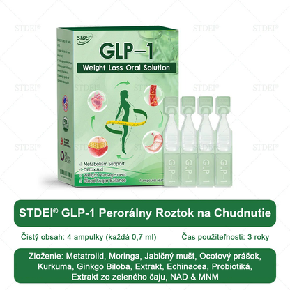 Odporúčané klinikou Mayo | Oficiálny obchod 👨‍⚕️STDEI® GLP-1 Perorálny roztok na chudnutie💥Obezita, kardiovaskulárne ochorenia, cukrovka, spánkové apnoe, problémy s kĺbmi a ďalšie