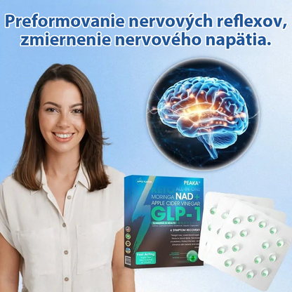 Официален оторизиран магазин PEAKA® GLP-1 Slimming & Health Ultra Concentrated Essence Liquid Pearls - NAD+ Moringa & ACV & Keto BHB