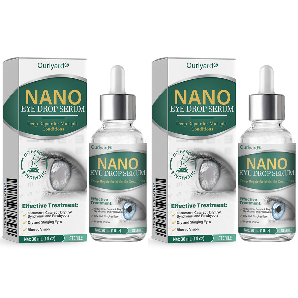 👩‍⚕️Ourlyard® Nano Eye Drops Serum ✅Одобрен от FDA (Подходящ за пресбиопия, синдром на сухото око, глаукома и катаракта) 👀